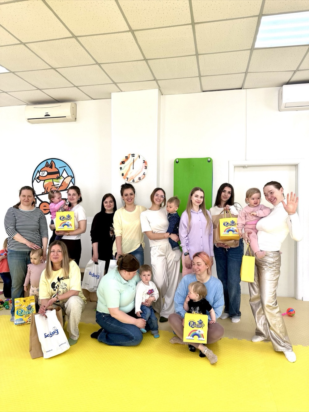 Встреча «Мама + малыш» — занятие